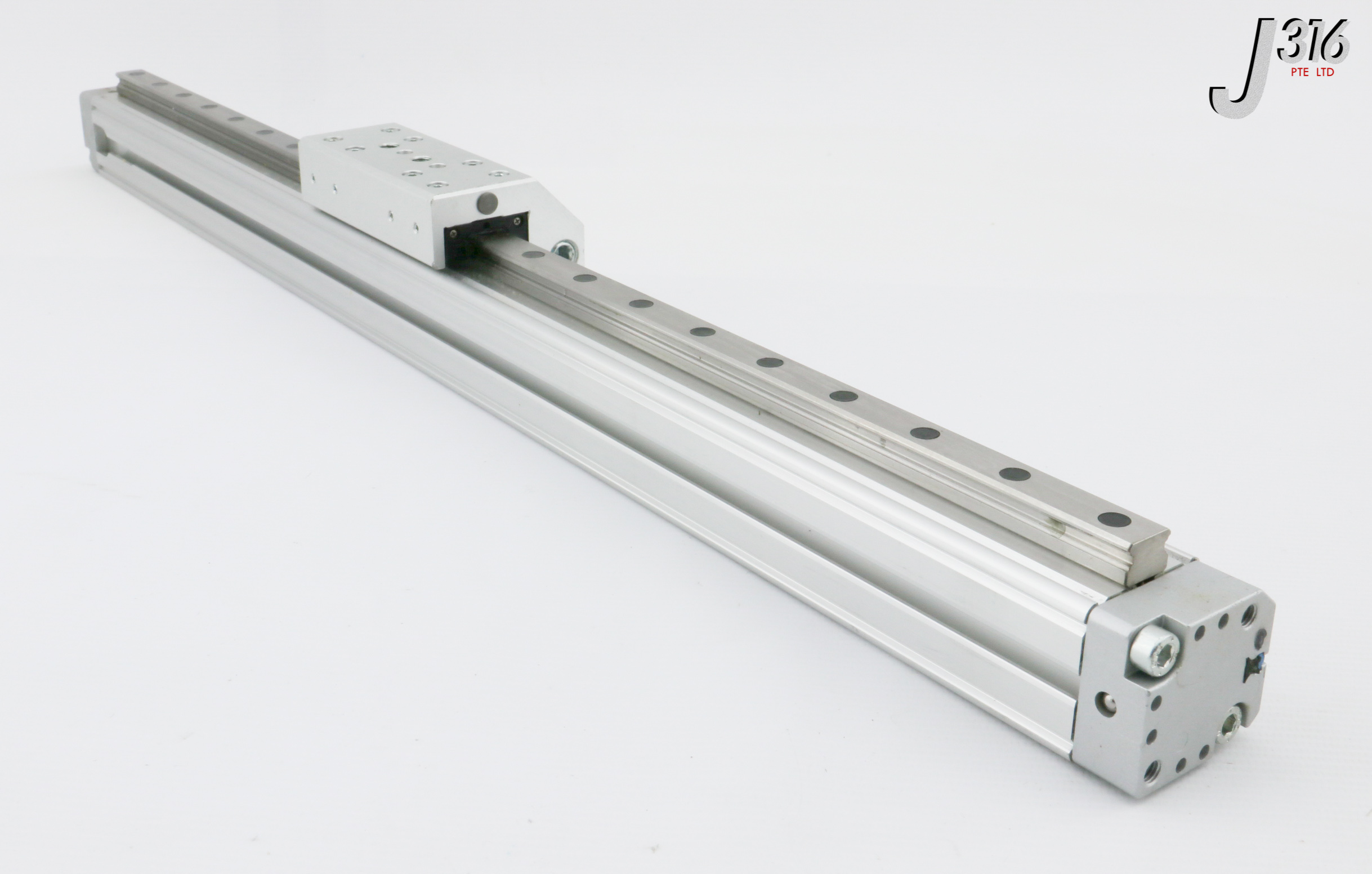 31076 FESTO PNEUMATIC LINEAR DRIVE, 161977 DGPL-18-400-PPV-A-KF-B ...